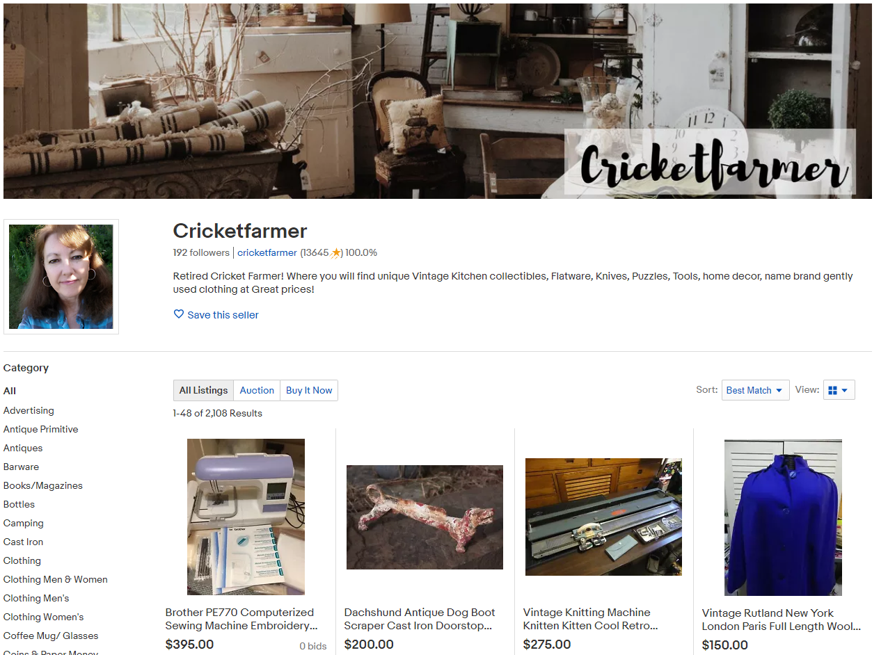 Cricketfarmer Ebay Cricketfarmer Ebay