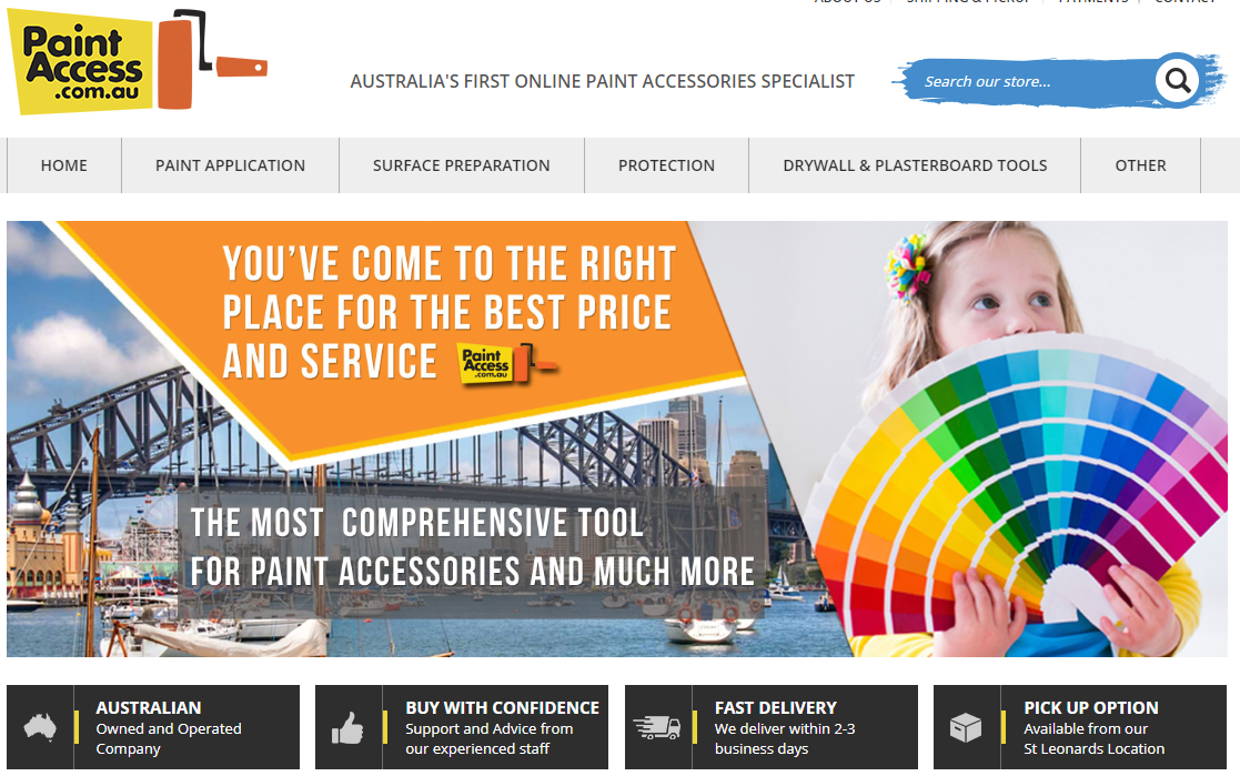 Paintaccess Storefront Paintaccess Storefront